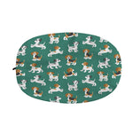 Cute Jack Russell Terrier Pattern Print Car Side Mirror Covers