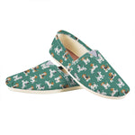 Cute Jack Russell Terrier Pattern Print Casual Shoes