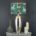 Cute Jack Russell Terrier Pattern Print Drum Lamp Shade