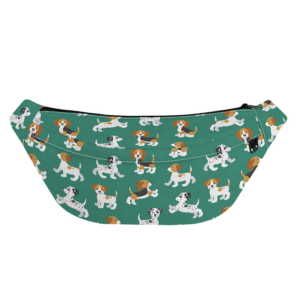 Cute Jack Russell Terrier Pattern Print Fanny Pack