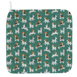 Cute Jack Russell Terrier Pattern Print Hand Towel