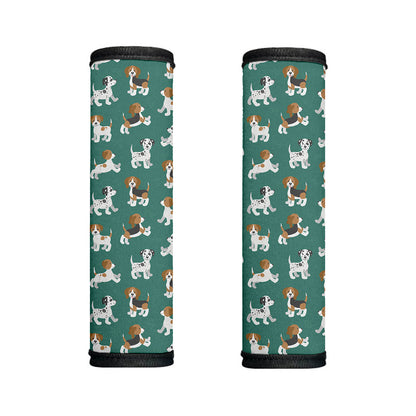 Cute Jack Russell Terrier Pattern Print Handle Covers