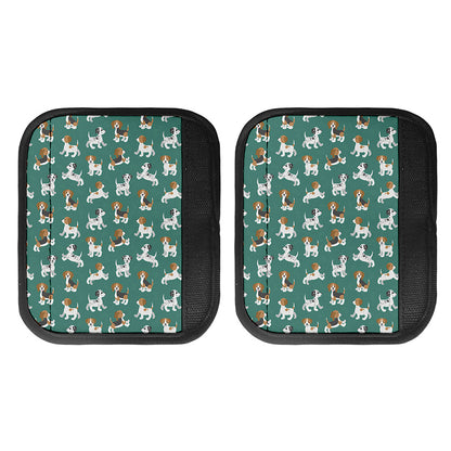 Cute Jack Russell Terrier Pattern Print Handle Covers