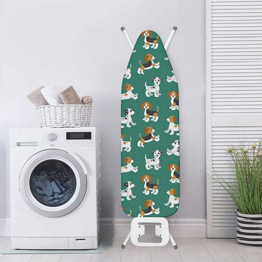 Cute Jack Russell Terrier Pattern Print Ironing Board Cover