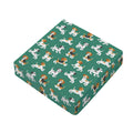 Cute Jack Russell Terrier Pattern Print Outdoor Seat Cushion Cover