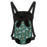 Cute Jack Russell Terrier Pattern Print Pet Carrier Backpack