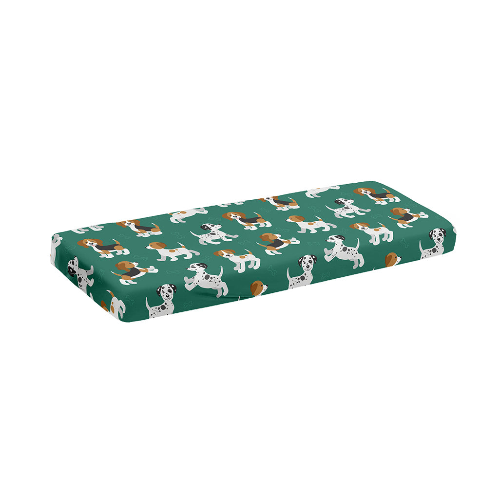 Cute Jack Russell Terrier Pattern Print Piano Keyboard Cover