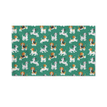 Cute Jack Russell Terrier Pattern Print Polyester Flag