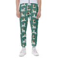 Cute Jack Russell Terrier Pattern Print Joggers