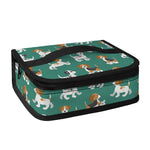 Cute Jack Russell Terrier Pattern Print Small Lunch Bag