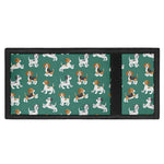 Cute Jack Russell Terrier Pattern Print Trifold Wallet