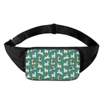 Cute Jack Russell Terrier Pattern Print Waist Bag