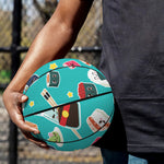 Cute Japanese Sushi Pattern Print Basketball