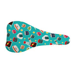 Cute Japanese Sushi Pattern Print Bicycle Seat Cover