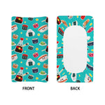 Cute Japanese Sushi Pattern Print Changing Pad Cover