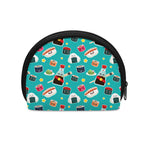 Cute Japanese Sushi Pattern Print Coin Purse