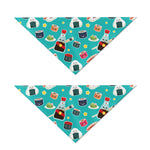 Cute Japanese Sushi Pattern Print Dog Bandana