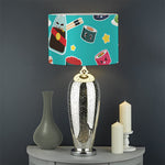 Cute Japanese Sushi Pattern Print Drum Lamp Shade