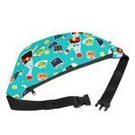 Cute Japanese Sushi Pattern Print Fanny Pack