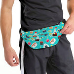 Cute Japanese Sushi Pattern Print Fanny Pack