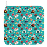 Cute Japanese Sushi Pattern Print Hand Towel