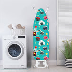 Cute Japanese Sushi Pattern Print Ironing Board Cover