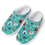 Cute Japanese Sushi Pattern Print Mesh Casual Shoes