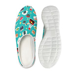 Cute Japanese Sushi Pattern Print Mesh Casual Shoes