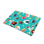 Cute Japanese Sushi Pattern Print Pet Cooling Mat Cover