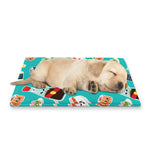 Cute Japanese Sushi Pattern Print Pet Cooling Mat Cover