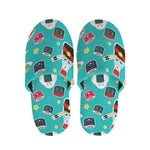 Cute Japanese Sushi Pattern Print Slippers