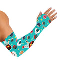 Cute Japanese Sushi Pattern Print Sun Protection Arm Sleeves