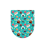 Cute Japanese Sushi Pattern Print Toilet Lid Cover