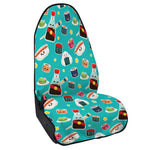 Cute Japanese Sushi Pattern Print Waterproof Car Seat Cover