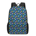 Cute Jellyfish Pattern Print 17 Inch Backpack