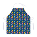 Cute Jellyfish Pattern Print Adjustable Apron