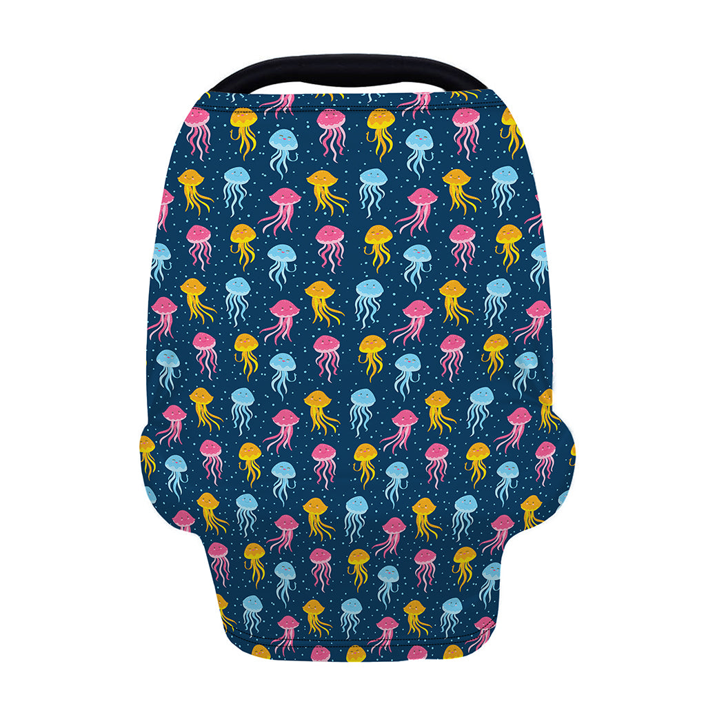 Cute Jellyfish Pattern Print Baby Seat Cover