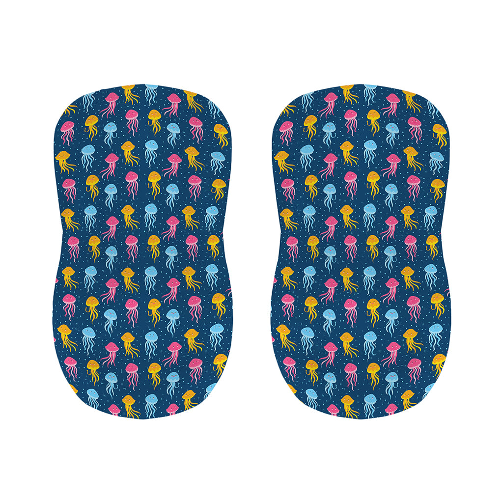 Cute Jellyfish Pattern Print Bar Stool Covers