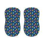 Cute Jellyfish Pattern Print Bar Stool Covers