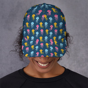 Cute Jellyfish Pattern Print Baseball Cap