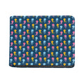 Cute Jellyfish Pattern Print Bifold Wallet