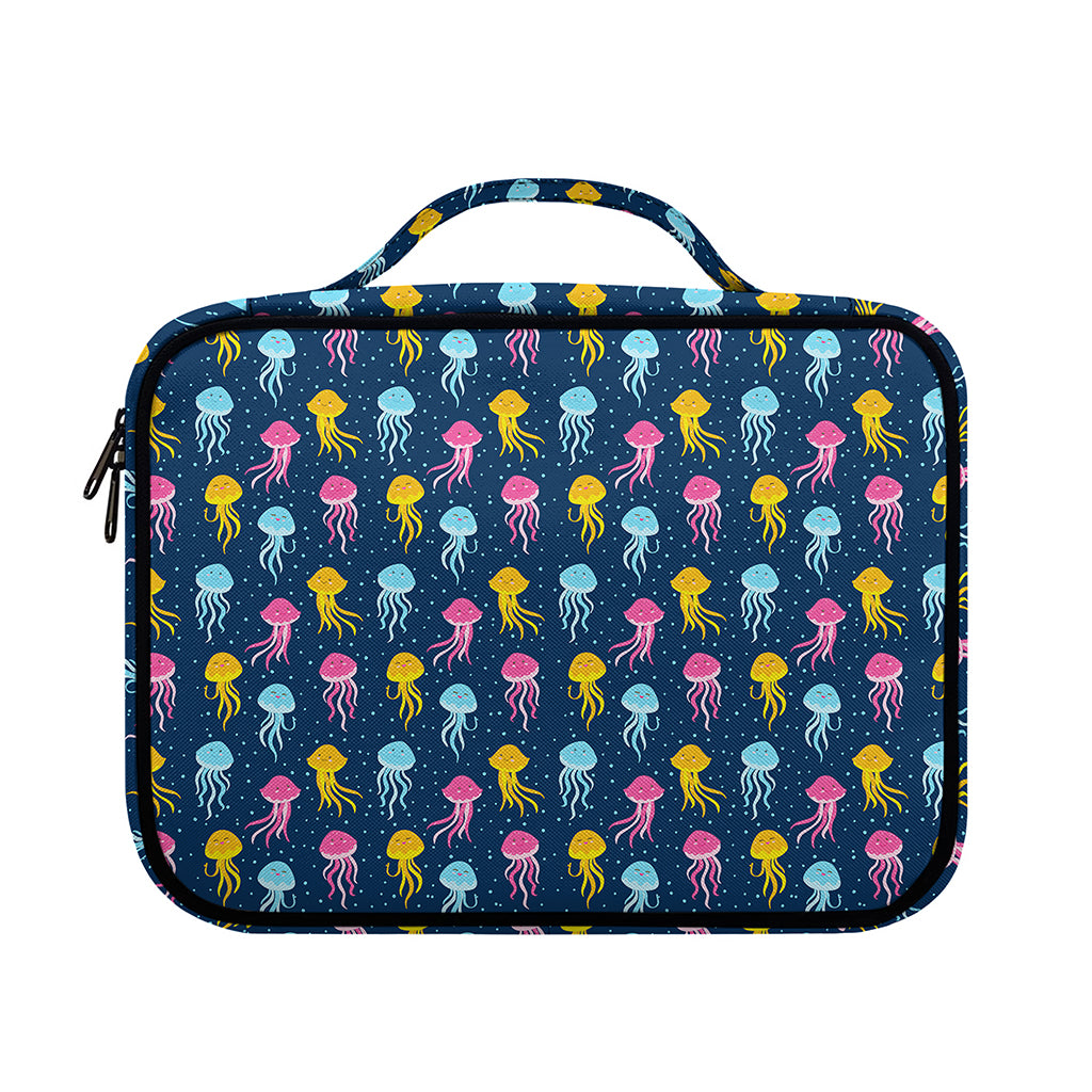 Cute Jellyfish Pattern Print Briefcase Bible Bag