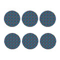 Cute Jellyfish Pattern Print Coaster Set