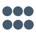Cute Jellyfish Pattern Print Coaster Set