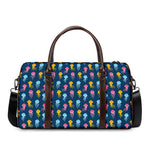 Cute Jellyfish Pattern Print Duffle Bag