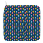 Cute Jellyfish Pattern Print Hand Towel