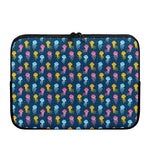 Cute Jellyfish Pattern Print Laptop Sleeve