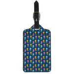 Cute Jellyfish Pattern Print Luggage Tag