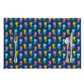 Cute Jellyfish Pattern Print Placemat
