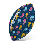 Cute Jellyfish Pattern Print Rugby Ball